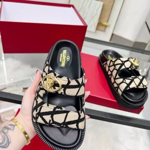 Cheap Valentino Slippers For Women #1285803 Replica Wholesale [$85.00 USD] [ITEM#1285803] on Replica Valentino Slippers