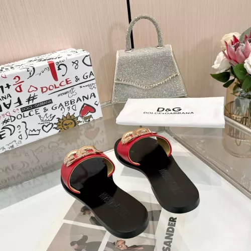 Cheap Dolce &amp; Gabbana D&amp;G Slippers For Women #1285856 Replica Wholesale [$68.00 USD] [ITEM#1285856] on Replica Dolce &amp; Gabbana D&amp;G Slippers