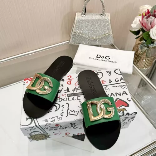 Cheap Dolce &amp; Gabbana D&amp;G Slippers For Women #1285858 Replica Wholesale [$68.00 USD] [ITEM#1285858] on Replica Dolce &amp; Gabbana D&amp;G Slippers