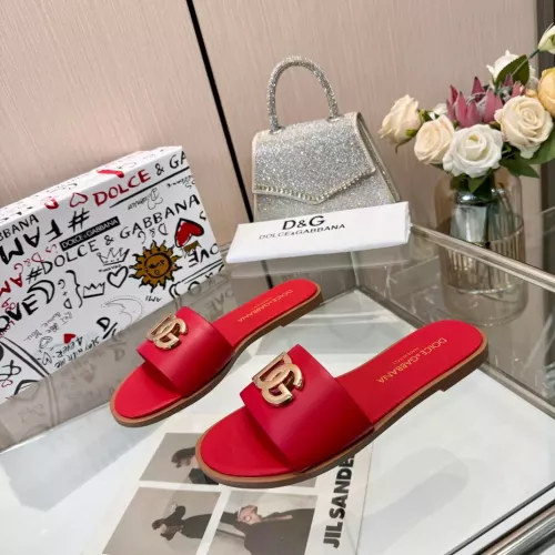 Cheap Dolce &amp; Gabbana D&amp;G Slippers For Women #1285866 Replica Wholesale [$72.00 USD] [ITEM#1285866] on Replica Dolce &amp; Gabbana D&amp;G Slippers