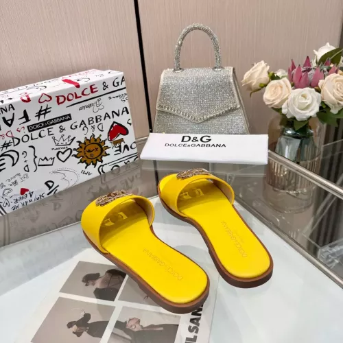 Cheap Dolce &amp; Gabbana D&amp;G Slippers For Women #1285871 Replica Wholesale [$72.00 USD] [ITEM#1285871] on Replica Dolce &amp; Gabbana D&amp;G Slippers