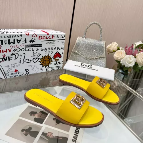 Cheap Dolce &amp; Gabbana D&amp;G Slippers For Women #1285871 Replica Wholesale [$72.00 USD] [ITEM#1285871] on Replica Dolce &amp; Gabbana D&amp;G Slippers