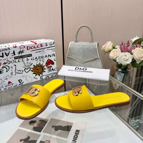 Cheap Dolce &amp; Gabbana D&amp;G Slippers For Women #1285871 Replica Wholesale [$72.00 USD] [ITEM#1285871] on Replica Dolce &amp; Gabbana D&amp;G Slippers