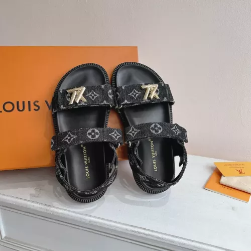 Cheap Louis Vuitton Sandal For Women #1285875 Replica Wholesale [$85.00 USD] [ITEM#1285875] on Replica Louis Vuitton Sandal