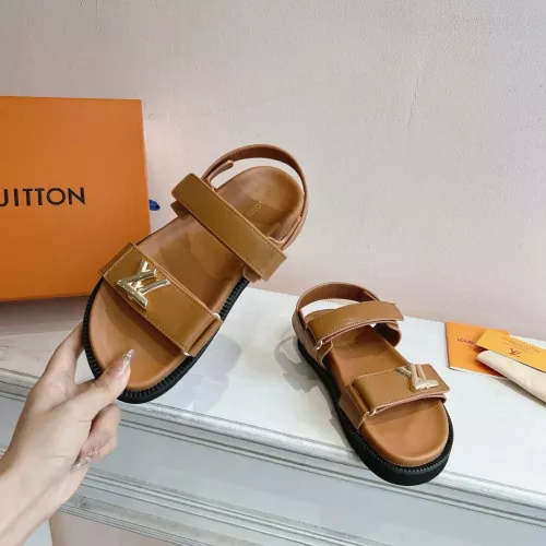 Cheap Louis Vuitton Sandal For Women #1285877 Replica Wholesale [$85.00 USD] [ITEM#1285877] on Replica Louis Vuitton Sandal