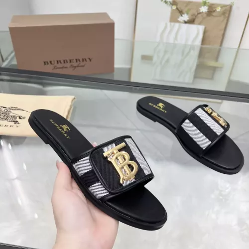 Cheap Burberry Slippers For Women #1285898 Replica Wholesale [$85.00 USD] [ITEM#1285898] on Replica Burberry Slippers