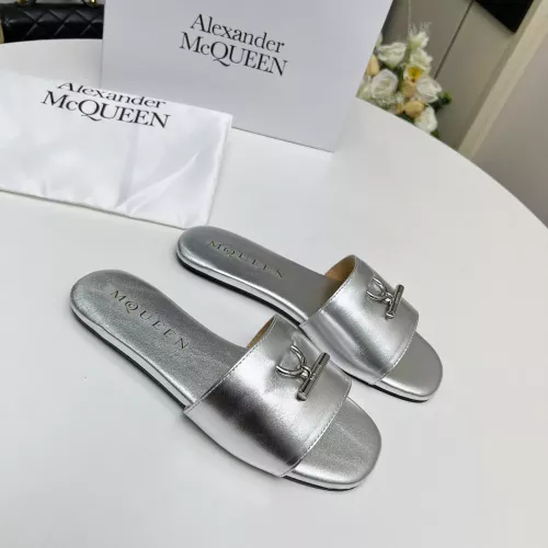 Cheap Alexander McQueen Slippers For Women #1285903 Replica Wholesale [$72.00 USD] [ITEM#1285903] on Replica Alexander McQueen Slippers