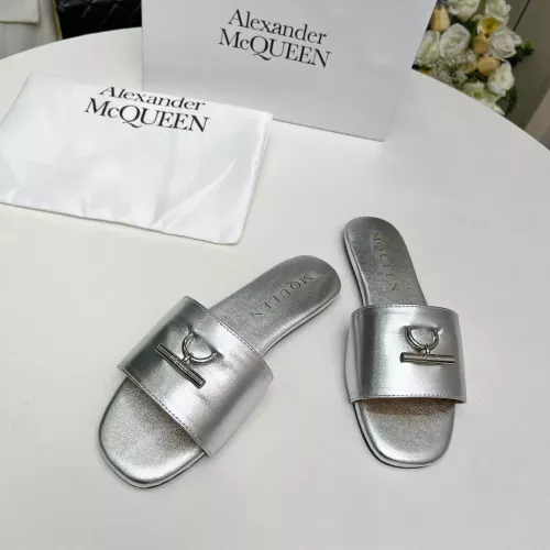 Cheap Alexander McQueen Slippers For Women #1285903 Replica Wholesale [$72.00 USD] [ITEM#1285903] on Replica Alexander McQueen Slippers