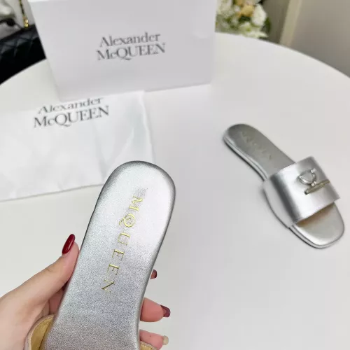 Cheap Alexander McQueen Slippers For Women #1285903 Replica Wholesale [$72.00 USD] [ITEM#1285903] on Replica Alexander McQueen Slippers