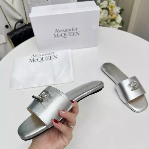 Cheap Alexander McQueen Slippers For Women #1285903 Replica Wholesale [$72.00 USD] [ITEM#1285903] on Replica Alexander McQueen Slippers