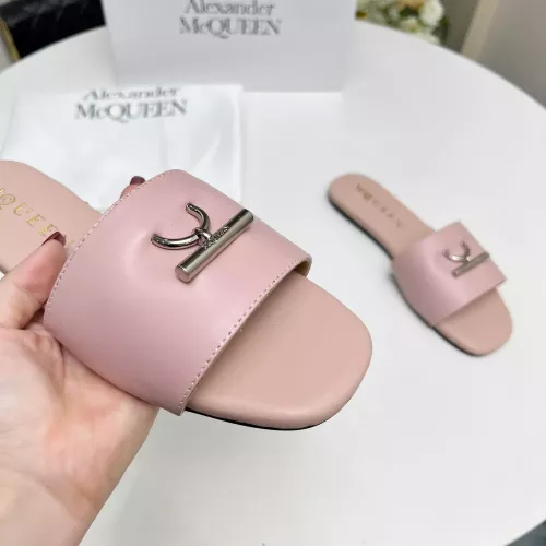 Cheap Alexander McQueen Slippers For Women #1285908 Replica Wholesale [$72.00 USD] [ITEM#1285908] on Replica Alexander McQueen Slippers