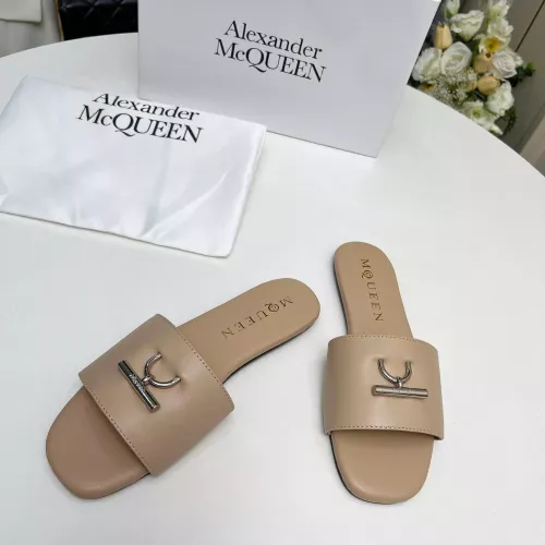 Cheap Alexander McQueen Slippers For Women #1285909 Replica Wholesale [$72.00 USD] [ITEM#1285909] on Replica Alexander McQueen Slippers