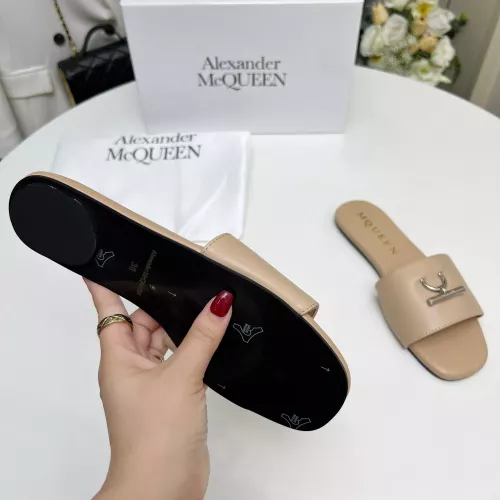 Cheap Alexander McQueen Slippers For Women #1285909 Replica Wholesale [$72.00 USD] [ITEM#1285909] on Replica Alexander McQueen Slippers