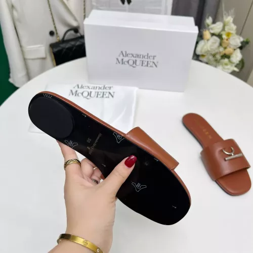 Cheap Alexander McQueen Slippers For Women #1285912 Replica Wholesale [$72.00 USD] [ITEM#1285912] on Replica Alexander McQueen Slippers