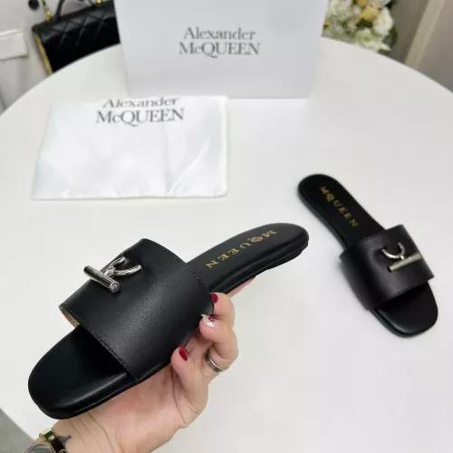 Cheap Alexander McQueen Slippers For Women #1285913 Replica Wholesale [$72.00 USD] [ITEM#1285913] on Replica Alexander McQueen Slippers