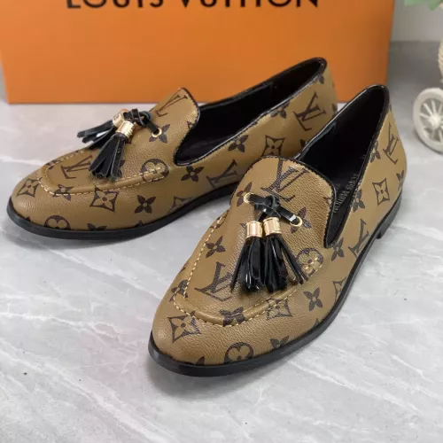 Cheap Louis Vuitton LV Oxfords Shoes For Women #1285931 Replica Wholesale [$82.00 USD] [ITEM#1285931] on Replica Louis Vuitton LV Oxfords Shoes