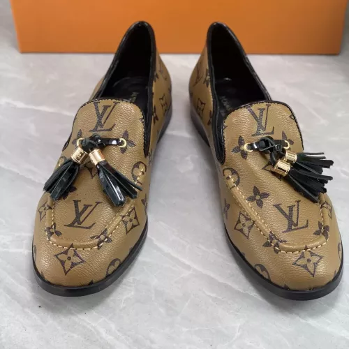 Cheap Louis Vuitton LV Oxfords Shoes For Women #1285931 Replica Wholesale [$82.00 USD] [ITEM#1285931] on Replica Louis Vuitton LV Oxfords Shoes