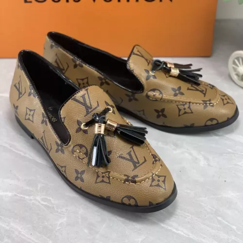 Cheap Louis Vuitton LV Oxfords Shoes For Women #1285931 Replica Wholesale [$82.00 USD] [ITEM#1285931] on Replica Louis Vuitton LV Oxfords Shoes