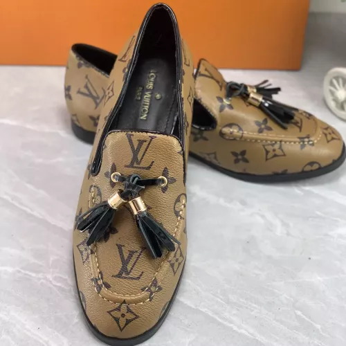 Cheap Louis Vuitton LV Oxfords Shoes For Women #1285931 Replica Wholesale [$82.00 USD] [ITEM#1285931] on Replica Louis Vuitton LV Oxfords Shoes