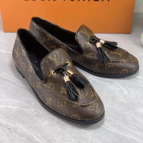 Cheap Louis Vuitton LV Oxfords Shoes For Women #1285938 Replica Wholesale [$82.00 USD] [ITEM#1285938] on Replica Louis Vuitton LV Oxfords Shoes