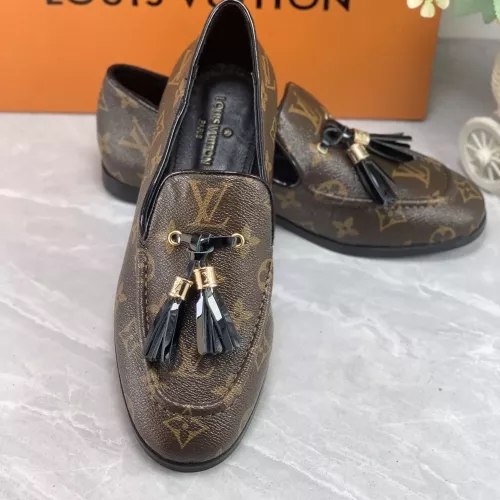 Cheap Louis Vuitton LV Oxfords Shoes For Women #1285938 Replica Wholesale [$82.00 USD] [ITEM#1285938] on Replica Louis Vuitton LV Oxfords Shoes