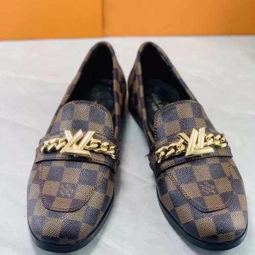 Cheap Louis Vuitton LV Oxfords Shoes For Women #1285941 Replica Wholesale [$82.00 USD] [ITEM#1285941] on Replica Louis Vuitton LV Oxfords Shoes