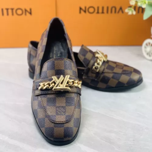 Cheap Louis Vuitton LV Oxfords Shoes For Women #1285941 Replica Wholesale [$82.00 USD] [ITEM#1285941] on Replica Louis Vuitton LV Oxfords Shoes