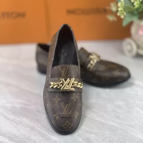 Cheap Louis Vuitton LV Oxfords Shoes For Women #1285944 Replica Wholesale [$82.00 USD] [ITEM#1285944] on Replica Louis Vuitton LV Oxfords Shoes