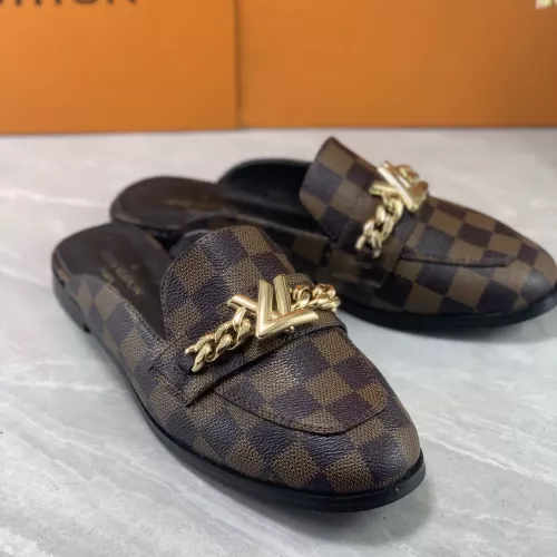 Cheap Louis Vuitton Slippers For Women #1285946 Replica Wholesale [$82.00 USD] [ITEM#1285946] on Replica Louis Vuitton Slippers