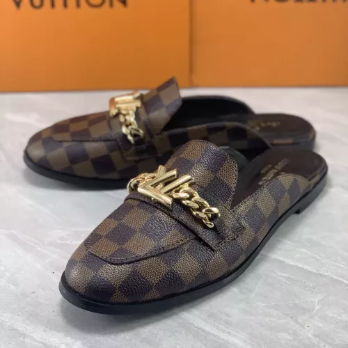 Cheap Louis Vuitton Slippers For Women #1285946 Replica Wholesale [$82.00 USD] [ITEM#1285946] on Replica Louis Vuitton Slippers