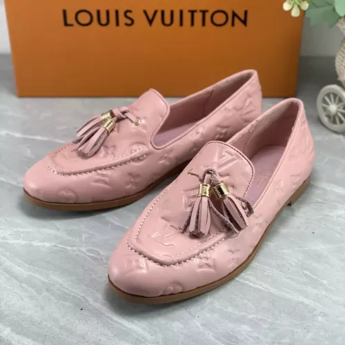 Cheap Louis Vuitton LV Oxfords Shoes For Women #1285948 Replica Wholesale [$82.00 USD] [ITEM#1285948] on Replica Louis Vuitton LV Oxfords Shoes