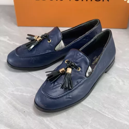 Cheap Louis Vuitton LV Oxfords Shoes For Women #1285949 Replica Wholesale [$82.00 USD] [ITEM#1285949] on Replica Louis Vuitton LV Oxfords Shoes