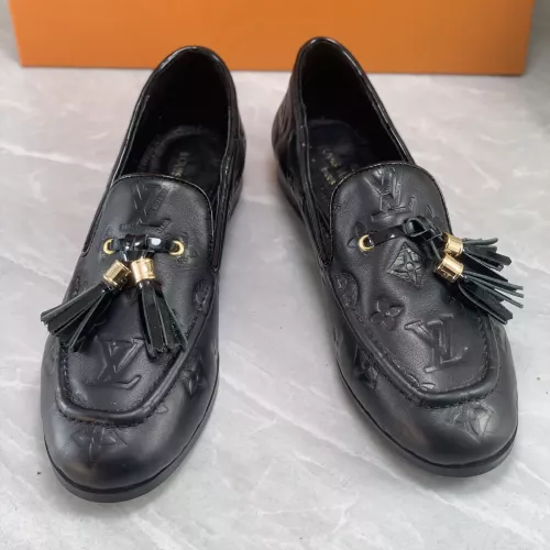 Cheap Louis Vuitton LV Oxfords Shoes For Women #1285951 Replica Wholesale [$82.00 USD] [ITEM#1285951] on Replica Louis Vuitton LV Oxfords Shoes