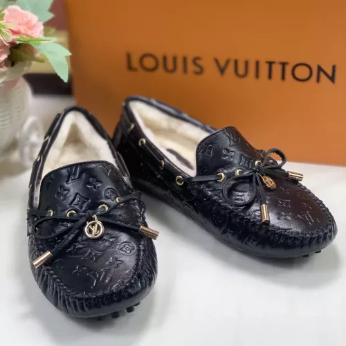 Cheap Louis Vuitton LV Oxfords Shoes For Women #1285969 Replica Wholesale [$85.00 USD] [ITEM#1285969] on Replica Louis Vuitton LV Oxfords Shoes