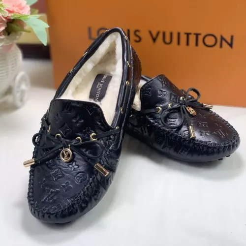 Cheap Louis Vuitton LV Oxfords Shoes For Women #1285969 Replica Wholesale [$85.00 USD] [ITEM#1285969] on Replica Louis Vuitton LV Oxfords Shoes