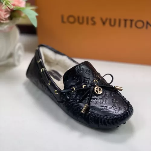 Cheap Louis Vuitton LV Oxfords Shoes For Women #1285969 Replica Wholesale [$85.00 USD] [ITEM#1285969] on Replica Louis Vuitton LV Oxfords Shoes