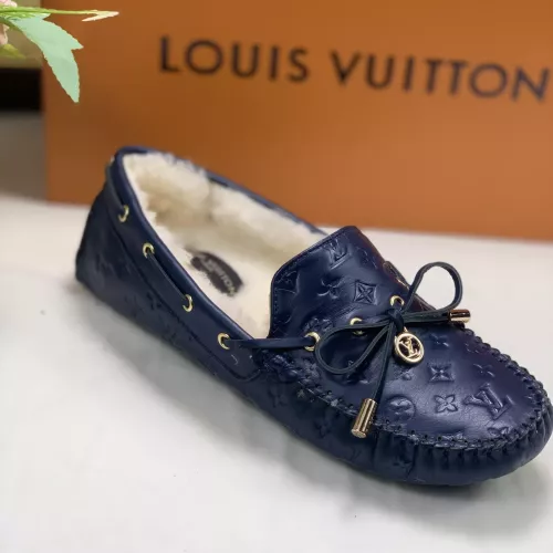 Cheap Louis Vuitton LV Oxfords Shoes For Women #1285970 Replica Wholesale [$85.00 USD] [ITEM#1285970] on Replica Louis Vuitton LV Oxfords Shoes