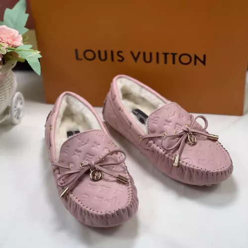 Cheap Louis Vuitton LV Oxfords Shoes For Women #1285971 Replica Wholesale [$85.00 USD] [ITEM#1285971] on Replica Louis Vuitton LV Oxfords Shoes