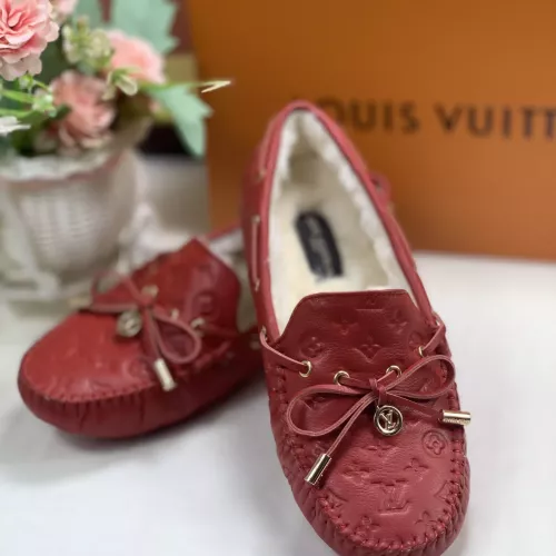 Cheap Louis Vuitton LV Oxfords Shoes For Women #1285972 Replica Wholesale [$85.00 USD] [ITEM#1285972] on Replica Louis Vuitton LV Oxfords Shoes