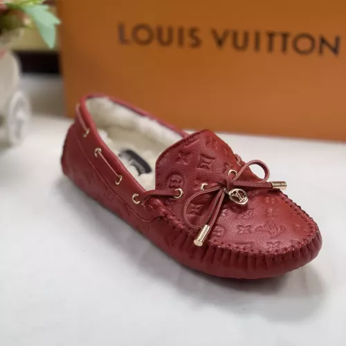 Cheap Louis Vuitton LV Oxfords Shoes For Women #1285972 Replica Wholesale [$85.00 USD] [ITEM#1285972] on Replica Louis Vuitton LV Oxfords Shoes