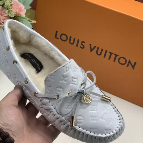 Cheap Louis Vuitton LV Oxfords Shoes For Women #1285976 Replica Wholesale [$85.00 USD] [ITEM#1285976] on Replica Louis Vuitton LV Oxfords Shoes