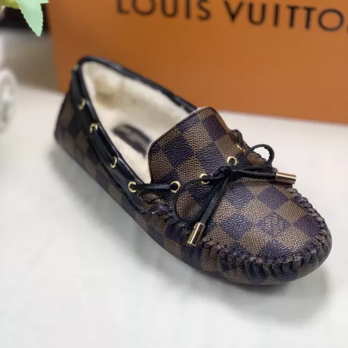 Cheap Louis Vuitton LV Oxfords Shoes For Women #1285981 Replica Wholesale [$85.00 USD] [ITEM#1285981] on Replica Louis Vuitton LV Oxfords Shoes