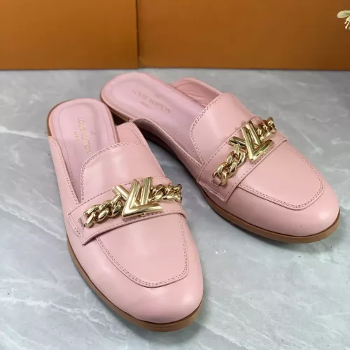 Cheap Louis Vuitton Slippers For Women #1285985 Replica Wholesale [$82.00 USD] [ITEM#1285985] on Replica Louis Vuitton Slippers