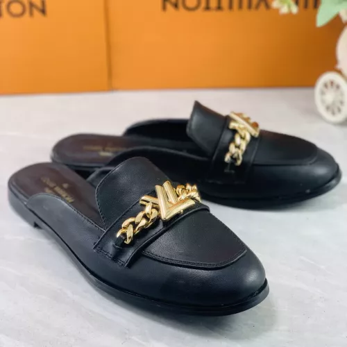 Cheap Louis Vuitton Slippers For Women #1285986 Replica Wholesale [$82.00 USD] [ITEM#1285986] on Replica Louis Vuitton Slippers