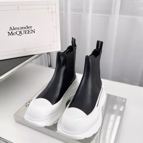 Cheap Alexander McQueen Boots For Women #1286093 Replica Wholesale [$115.00 USD] [ITEM#1286093] on Replica Alexander McQueen Boots