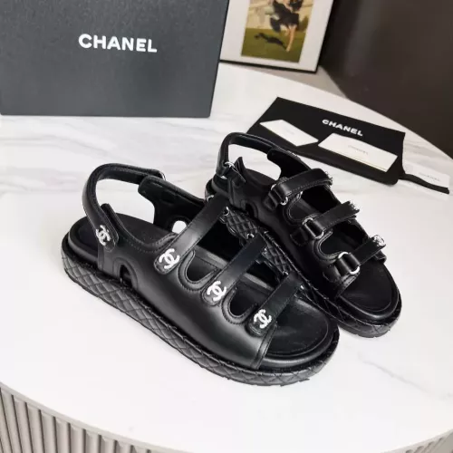 Cheap Chanel Sandal For Women #1286110 Replica Wholesale [$96.00 USD] [ITEM#1286110] on Replica Chanel Sandal