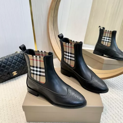 Cheap Burberry Boots For Women #1286116 Replica Wholesale [$112.00 USD] [ITEM#1286116] on Replica Burberry Boots