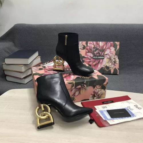 Cheap Dolce &amp; Gabbana D&amp;G Boots For Women #1286156 Replica Wholesale [$160.00 USD] [ITEM#1286156] on Replica Dolce &amp; Gabbana D&amp;G Boots