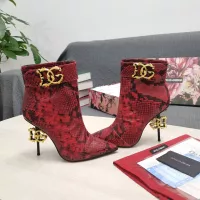 Cheap Dolce &amp; Gabbana D&amp;G Boots For Women #1275778 Replica Wholesale [$172.00 USD] [ITEM#1275778] on Replica Dolce &amp; Gabbana D&amp;G Boots