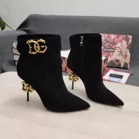 Cheap Dolce &amp; Gabbana D&amp;G Boots For Women #1275785 Replica Wholesale [$172.00 USD] [ITEM#1275785] on Replica Dolce &amp; Gabbana D&amp;G Boots